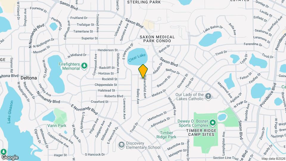 1340 Bakersfield Ave Map and Location Details