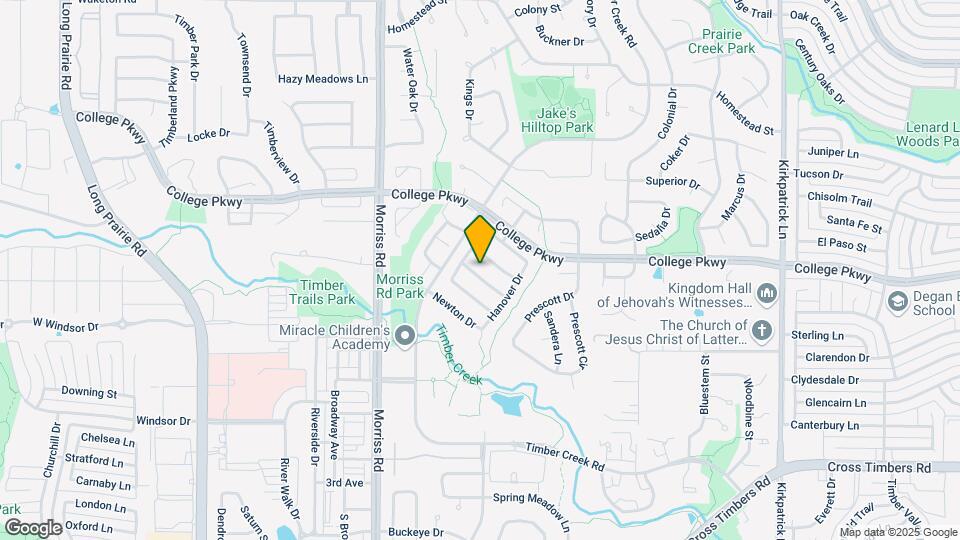 1808 Ingleside Dr Map and Location Details