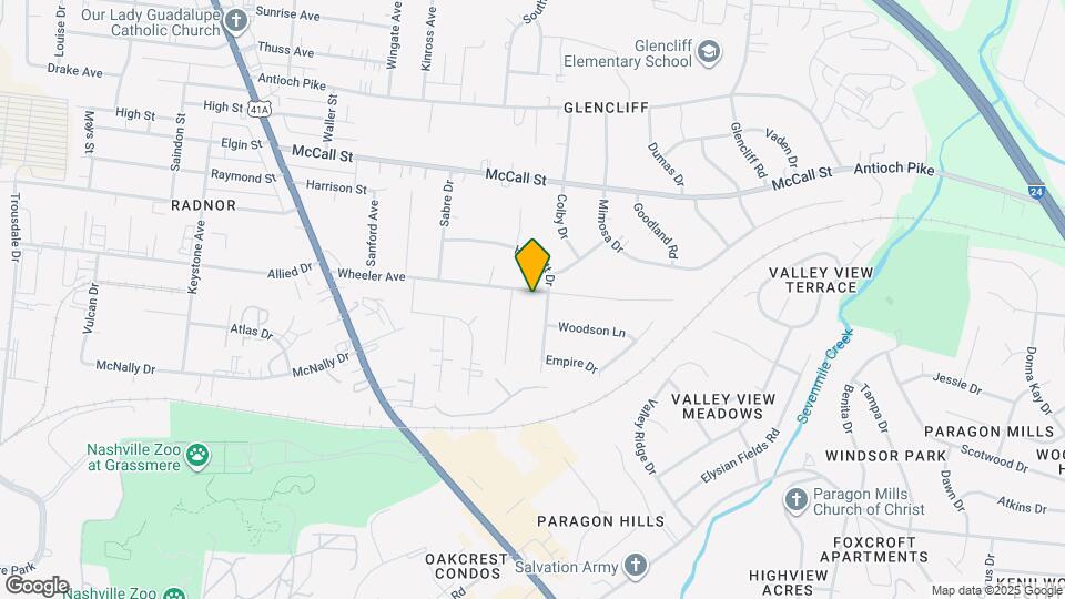 203 Wheeler Ave Map and Location Details