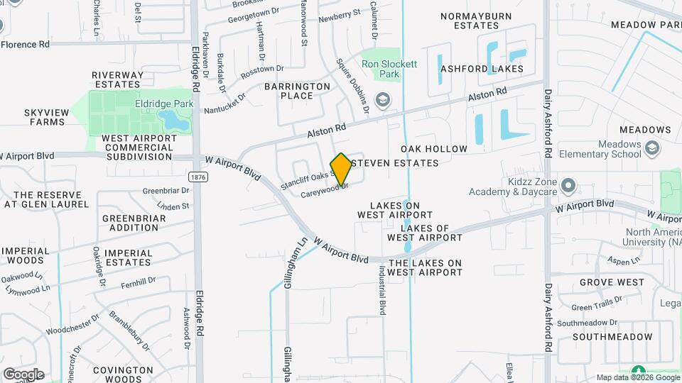 12911 Careywood Dr Map and Location Details