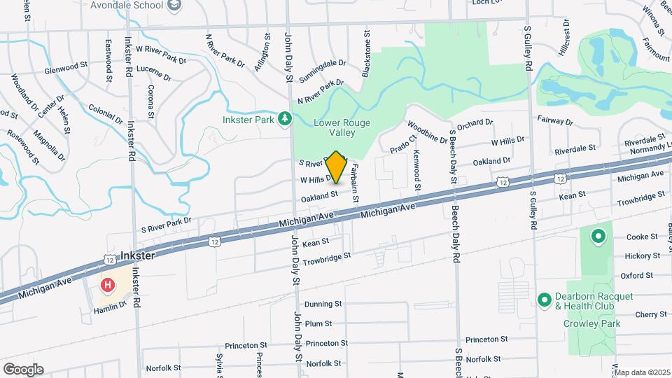 26316 Oakland St Map and Location Details