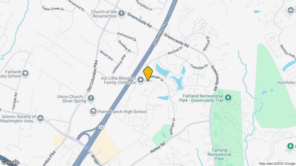 3602 Castle Terrace Map and Location Details