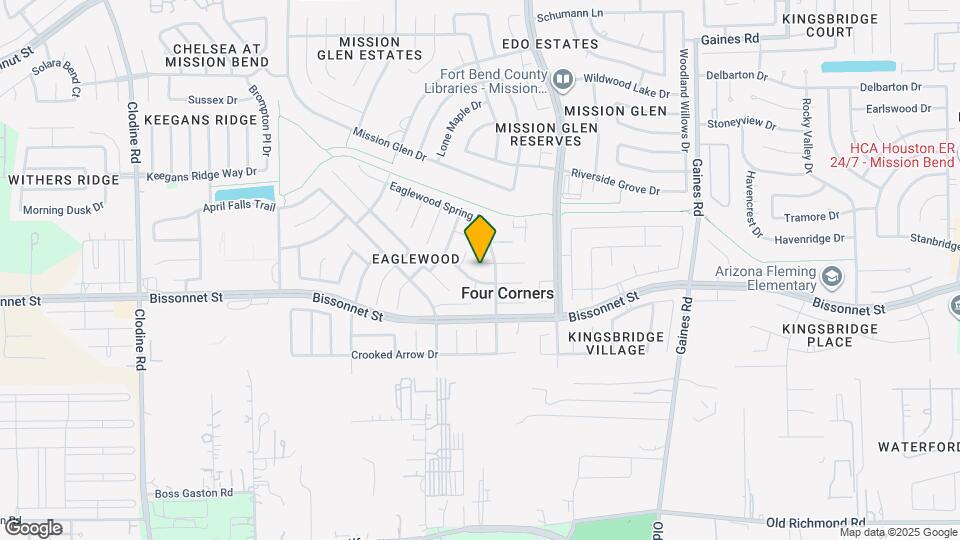 9506 Tree Sparrow Ln Map and Location Details