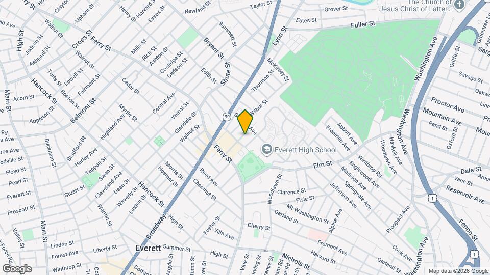 45 Sycamore St Map and Location Details