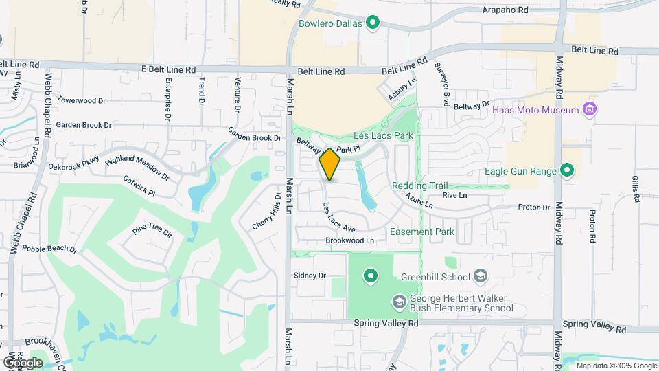 3764 Lakeway Ct Map and Location Details