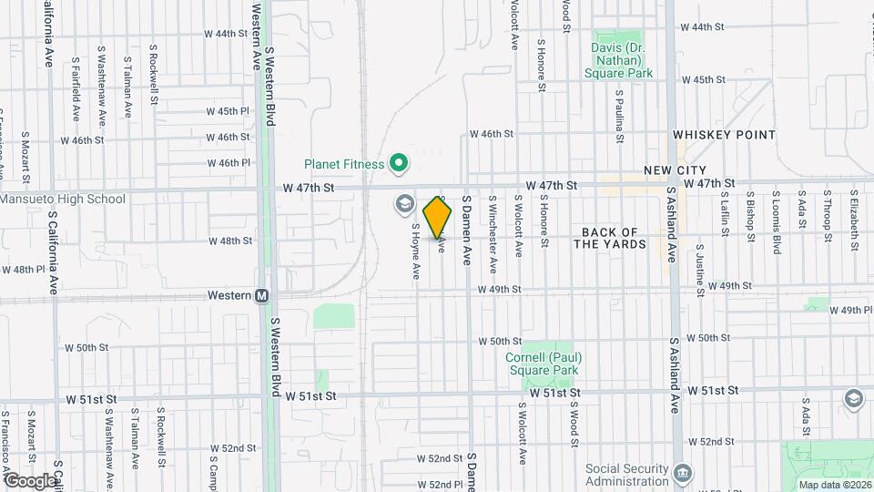 4800 S Seeley Ave, Unit 9 Map and Location Details