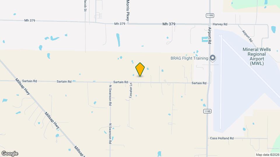 3381 Sartain Rd Mapa y Detalles de la Ubicación