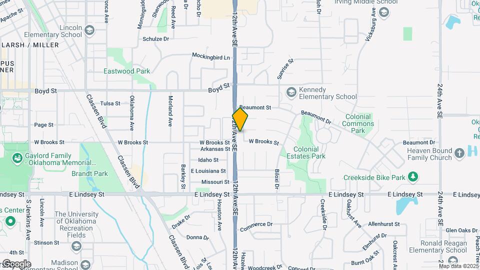 820 Richmond Dr Map and Location Details