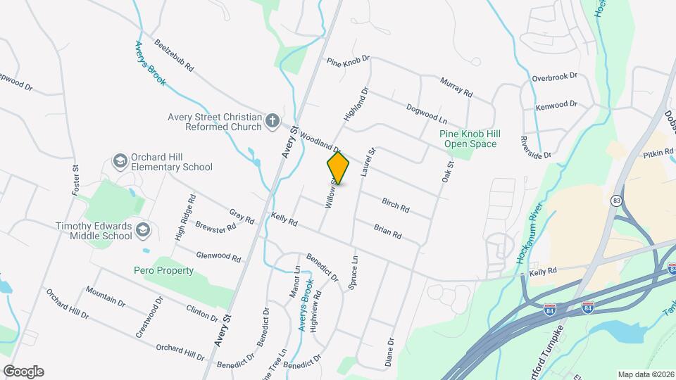 60 Willow St Map and Location Details