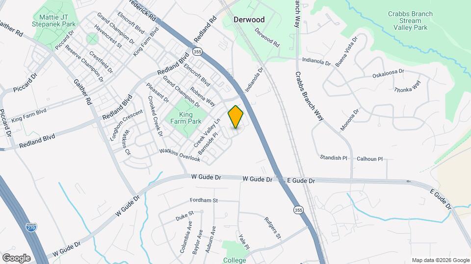 104 Elmcroft Blvd Map and Location Details