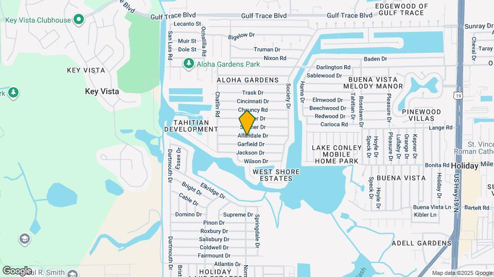3410 Allandale Dr Map and Location Details