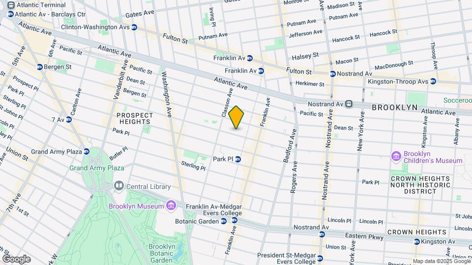 487 Saint Marks Ave Mapa y Detalles de la Ubicación