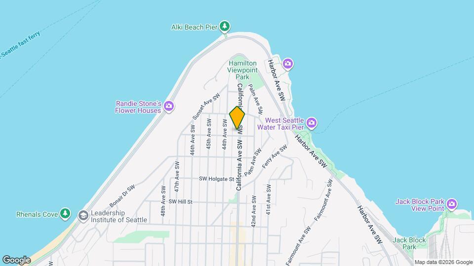 1535 California Ave SW Map and Location Details