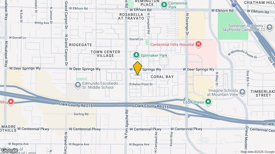 9116 Spirit Canyon Ave Mapa y Detalles de la Ubicación