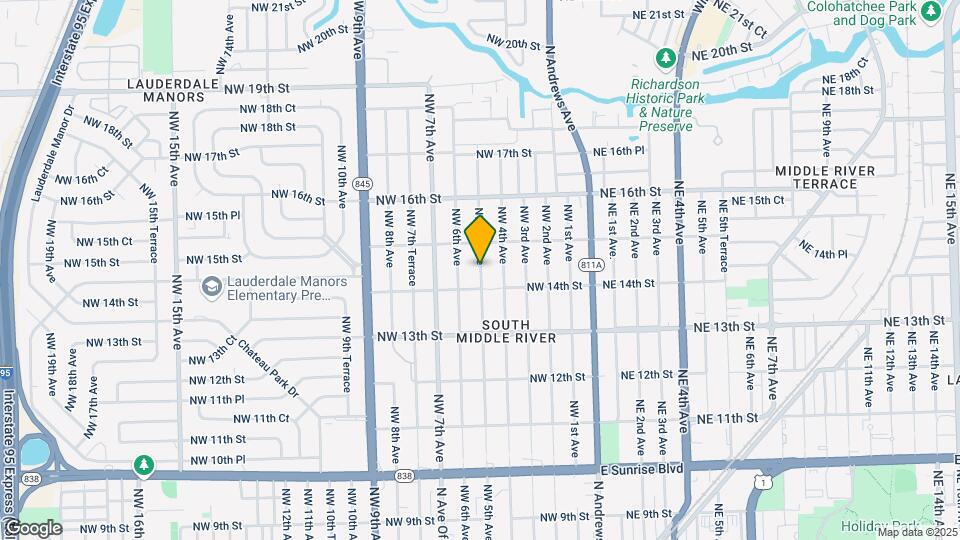 1442 NW 5th Ave Map and Location Details
