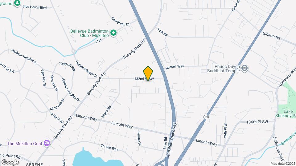 3406 132nd St SW Map and Location Details