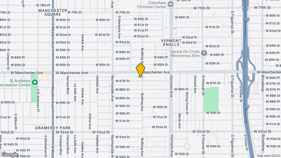 1205 W 87th St Map and Location Details