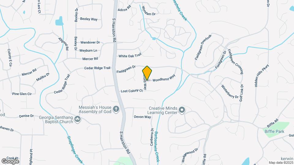 4829 Woodhurst Way Map and Location Details