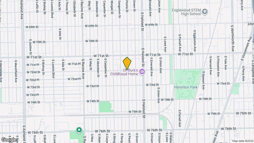 7200 S Peoria St Map and Location Details