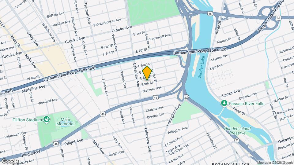 90 E 9th St Map and Location Details