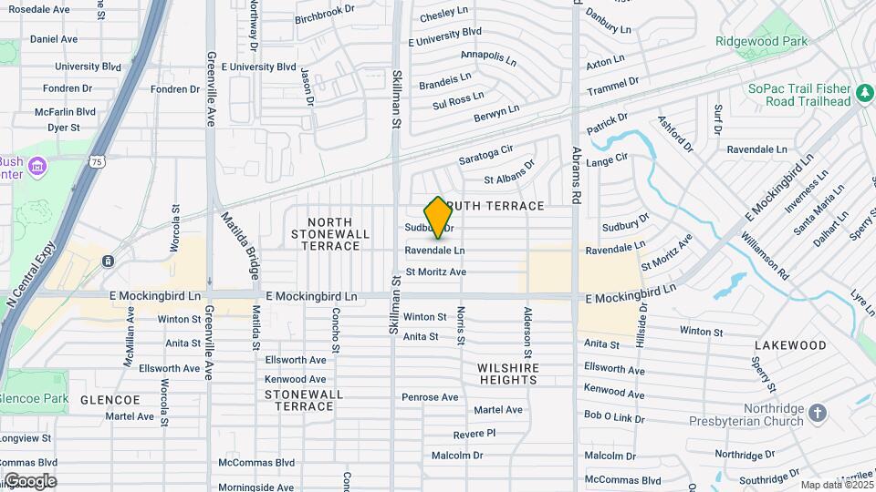 6147 Ravendale Ln Map and Location Details