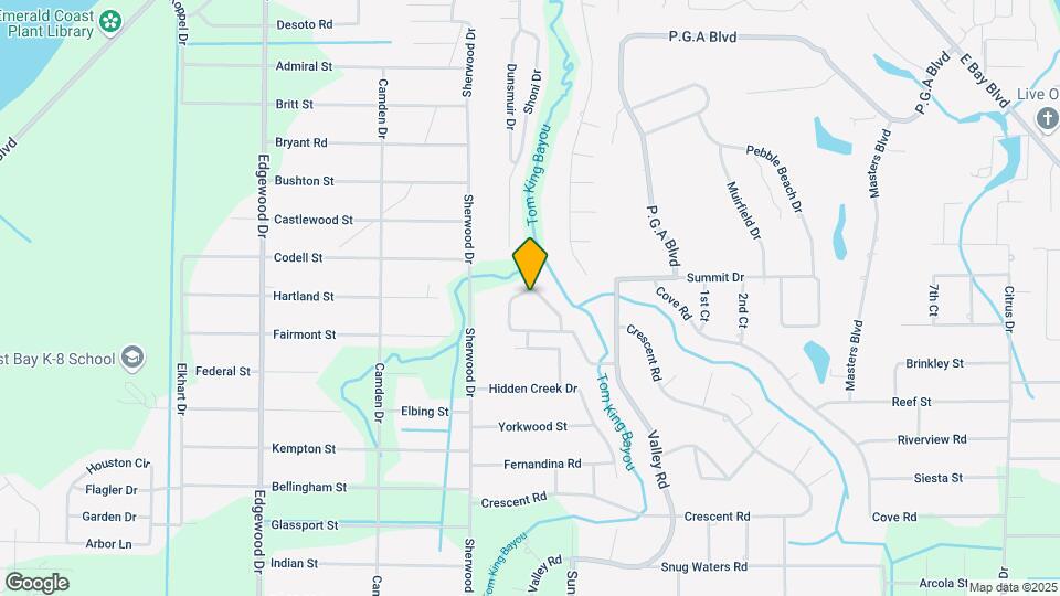 2642 Barefoot Creek Cir Map and Location Details