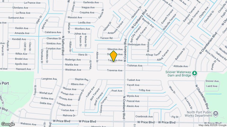 3148 Tishman Ave Map and Location Details