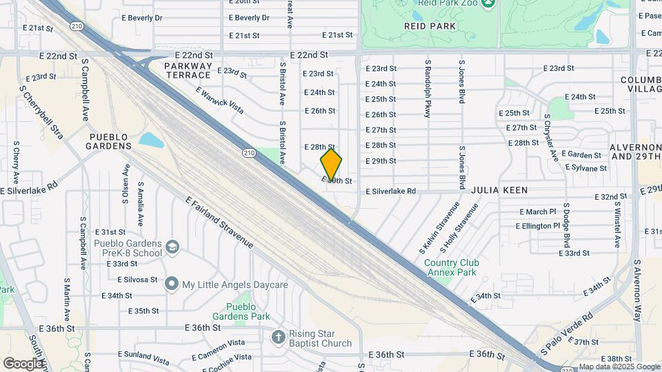2976 E 30th St Map and Location Details