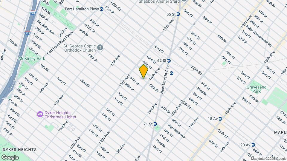 1368 66th St Map and Location Details