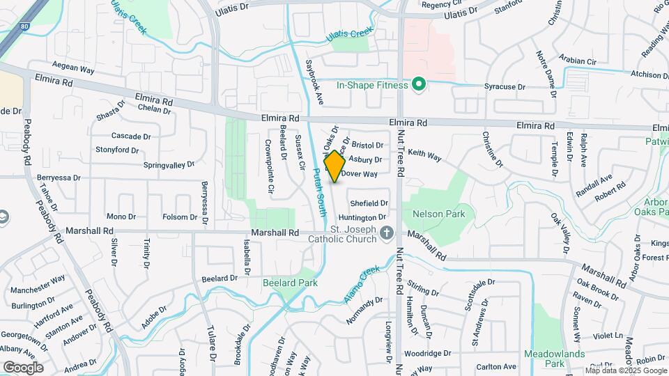 413 Royal Oaks Dr Map and Location Details