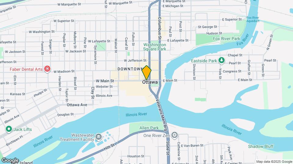 209 W Main St Map and Location Details