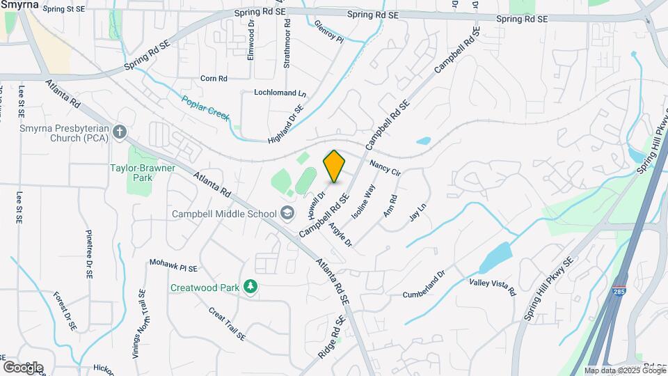 3211 Howell Dr Map and Location Details