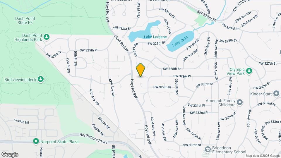 4231 SW 328th Ct Map and Location Details