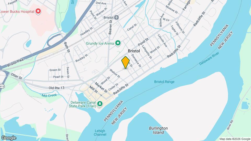 234 Franklin St Map and Location Details