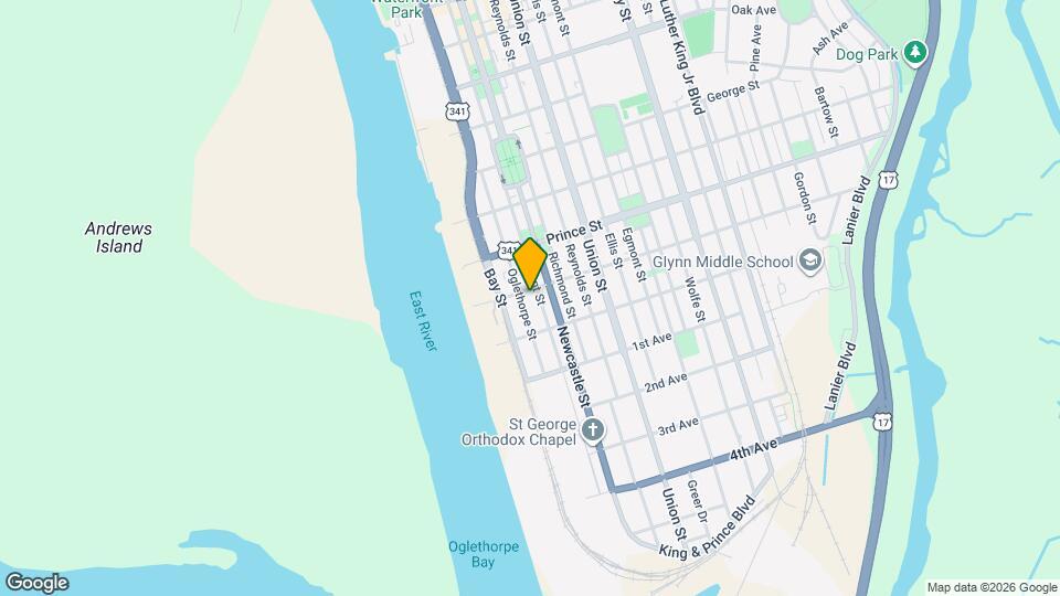 724 Oglethorpe St Map and Location Details