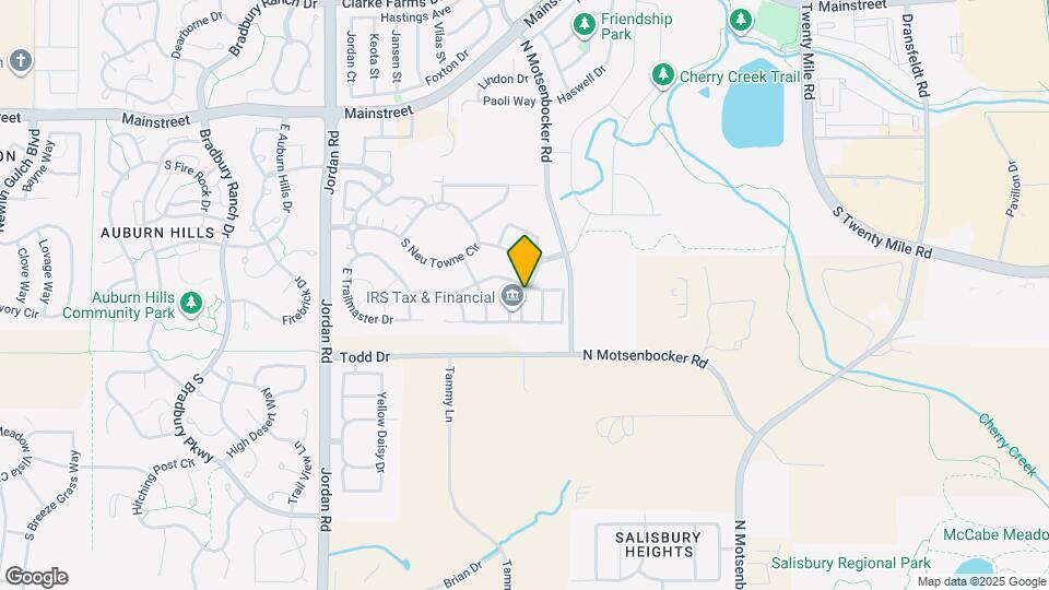 17517 Booth Fls Wy Map and Location Details