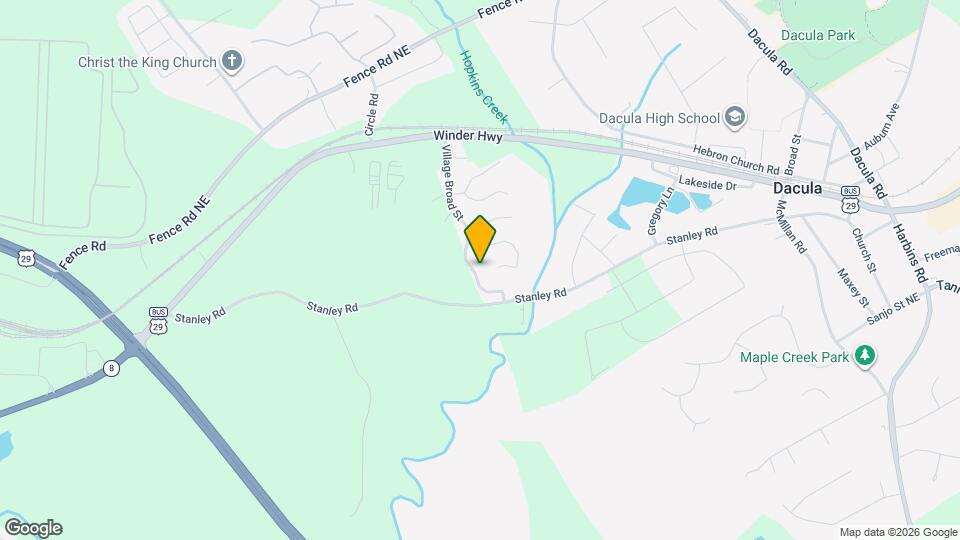 400 Village Broad St Mapa y Detalles de la Ubicación