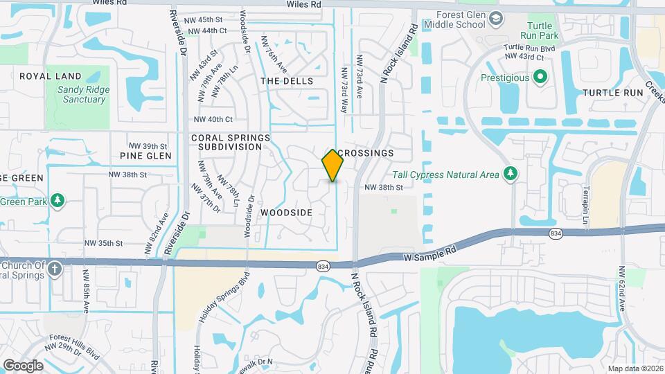 3799 Lancewood Dr Map and Location Details