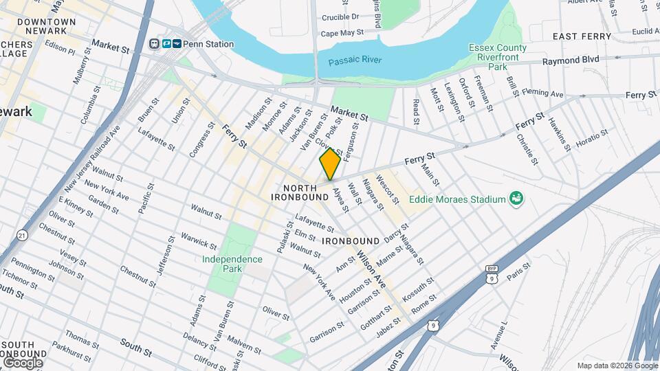 233 Ferry St Mapa y Detalles de la Ubicación