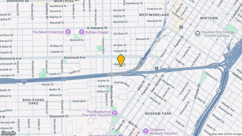 4413 Roseland St Map and Location Details