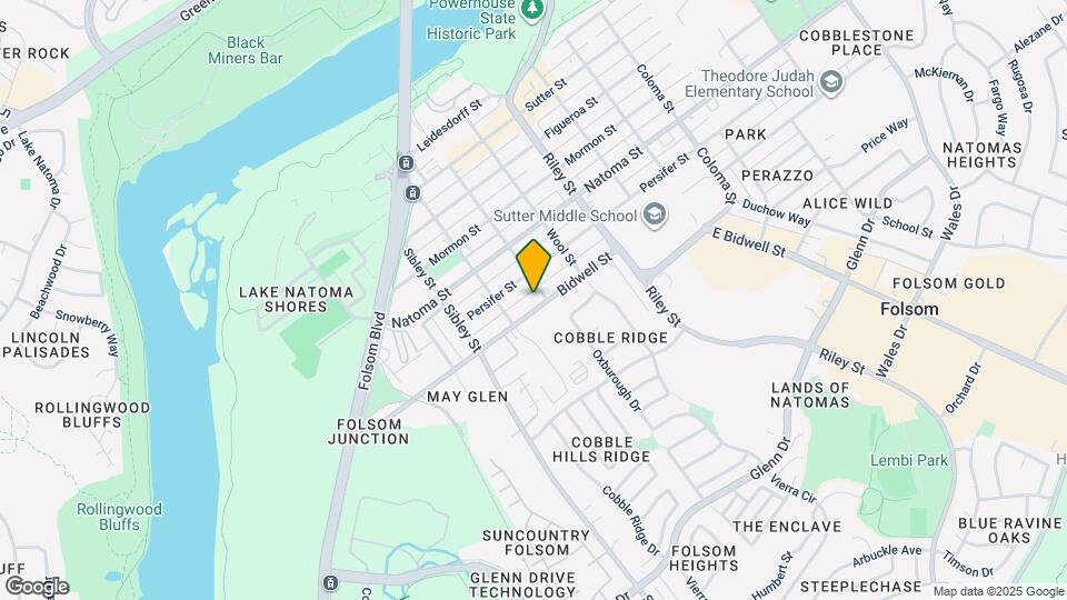 904 Bidwell St Map and Location Details