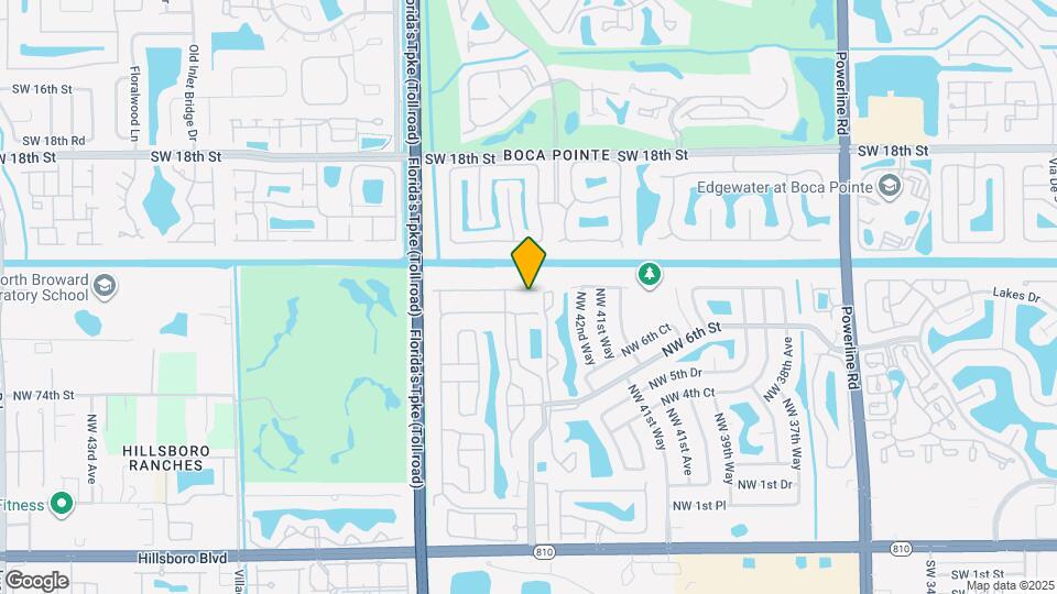 4546 NW 7th Pl Map and Location Details