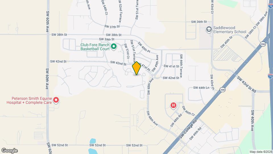 4242 SW 50th Cir Map and Location Details