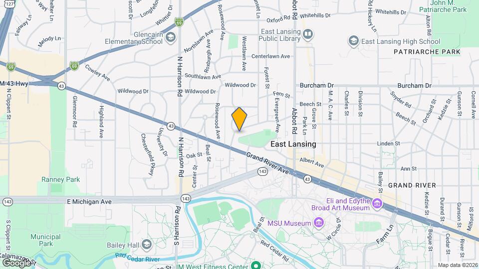 351 Oakhill Ave Apartments and Nearby East Lansing Apartments For Rent