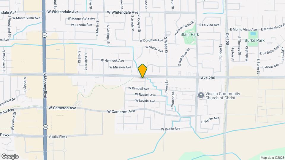 814 W James Ct Map and Location Details