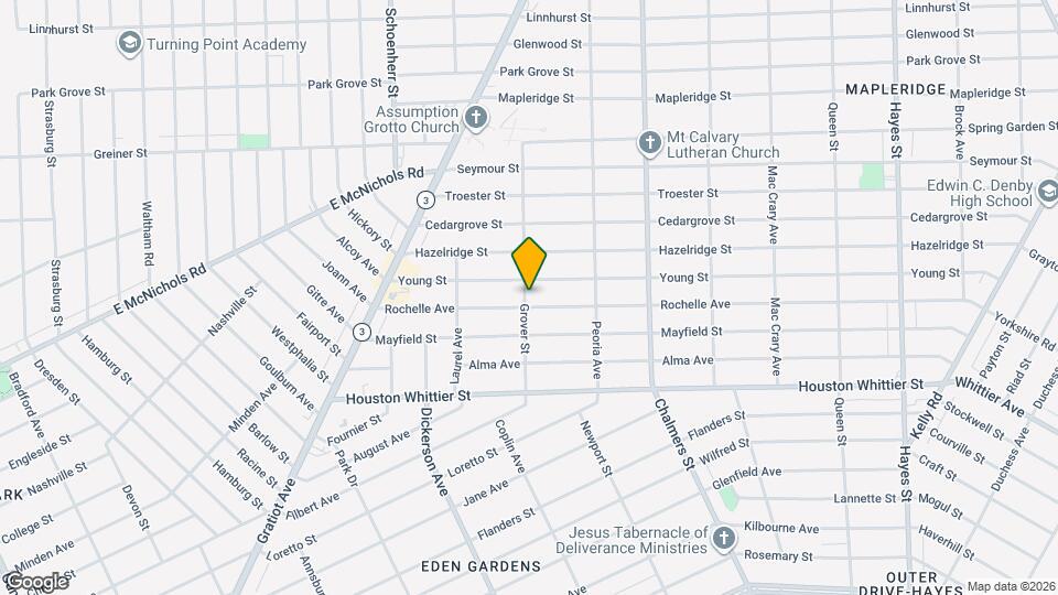 14103 Rochelle Ave Map and Location Details