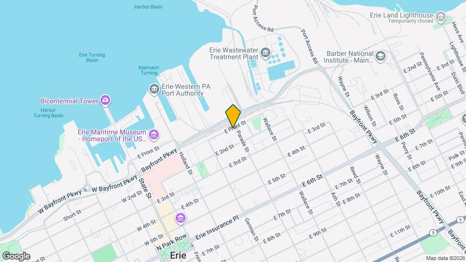 102 Parade St, Unit 2 Mapa y Detalles de la Ubicación