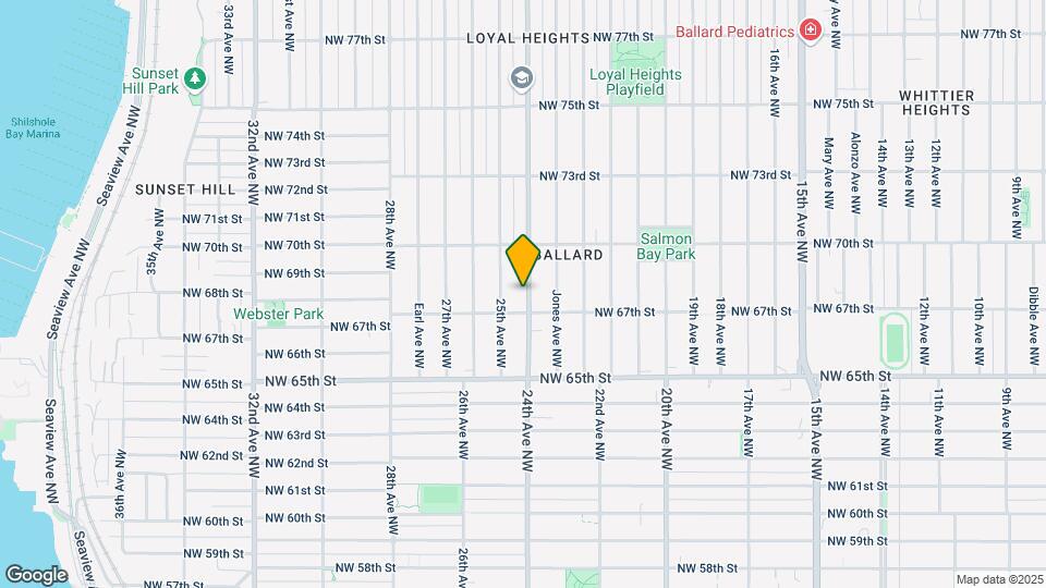 6717 24th Ave NW Mapa y Detalles de la Ubicación