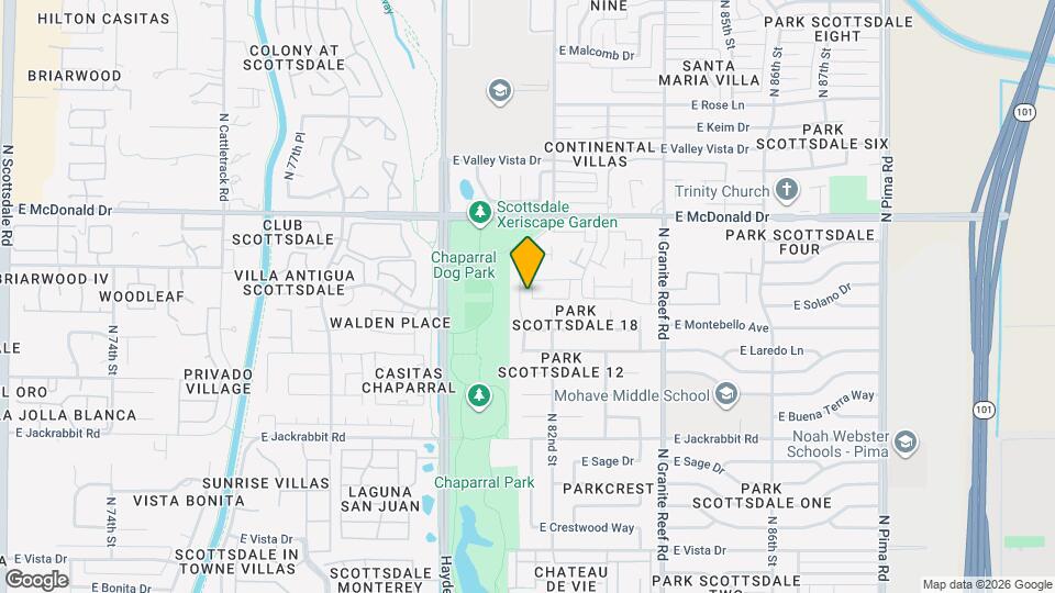 5823 N 81st St Mapa y Detalles de la Ubicación