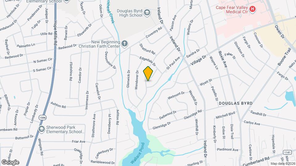 1907 Martindale Dr Map and Location Details